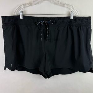 *EUC* Lands' End Swim Shorts Women's Black